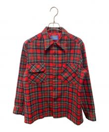 PENDLETON（ペンドルトン）の古着「70's ボードシャツ」｜レッド