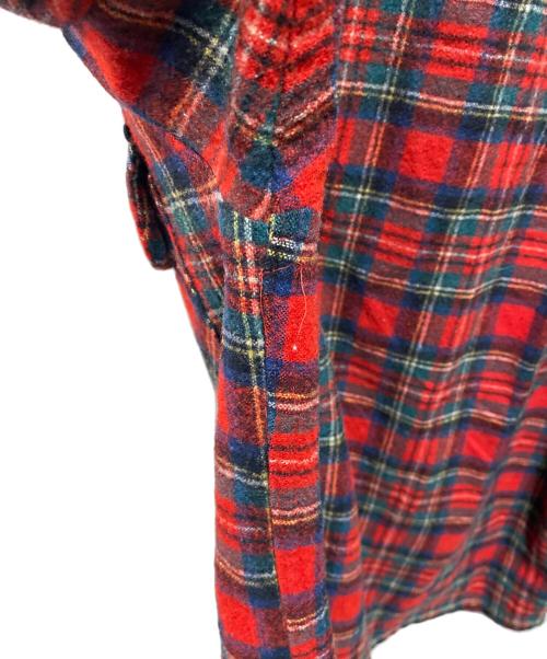 PENDLETON（ペンドルトン）PENDLETON (ペンドルトン) 70's ボードシャツ レッド サイズ:Mの古着・服飾アイテム