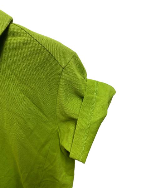 LACOSTE（ラコステ）LACOSTE (ラコステ) COMME des GARCONS SHIRT (コムデギャルソンシャツ) ポロシャツ グリーン サイズ:Ｓの古着・服飾アイテム