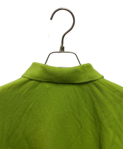 LACOSTE（ラコステ）LACOSTE (ラコステ) COMME des GARCONS SHIRT (コムデギャルソンシャツ) ポロシャツ グリーン サイズ:Ｓの古着・服飾アイテム