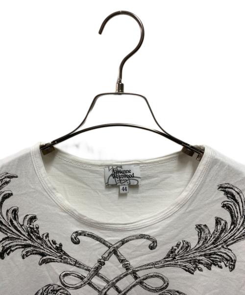 Vivienne Westwood（ヴィヴィアンウエストウッド）Vivienne Westwood (ヴィヴィアンウエストウッド) Tシャツ ホワイト サイズ:44の古着・服飾アイテム