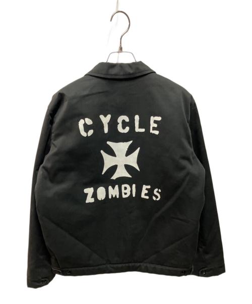 cycle zombies（サイクル ゾンビーズ）cycle zombies (サイクル ゾンビーズ) BLUCO WORK GARMENT (ブルコ ワーク ガーメント) 中綿ワークジャケット ブラック サイズ:Ｓの古着・服飾アイテム