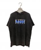 KITHキス）の古着「Honolulu Script T」｜ブラック