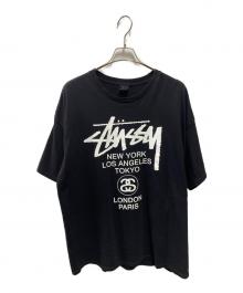 stussy（ステューシー）の古着「Tシャツ」｜ブラック