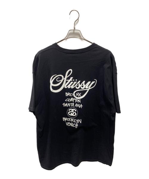 stussy（ステューシー）stussy (ステューシー) Tシャツ ブラック サイズ:XXLの古着・服飾アイテム