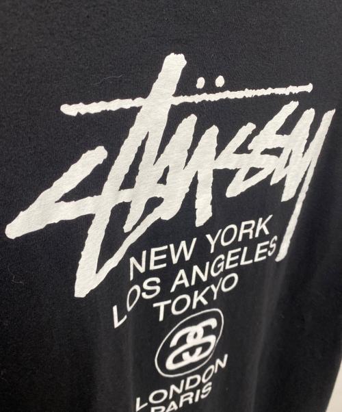 stussy（ステューシー）stussy (ステューシー) Tシャツ ブラック サイズ:XXLの古着・服飾アイテム