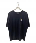 stussyステューシー）の古着「Tシャツ」｜ブラック