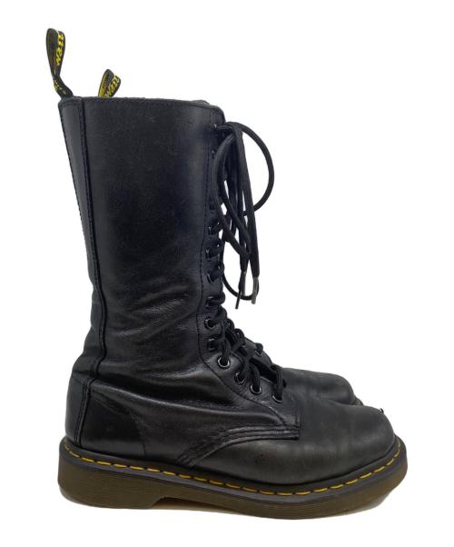 Dr.Martens（ドクターマーチン）Dr.Martens (ドクターマーチン) 14ホールブーツ ブラック サイズ: UK4の古着・服飾アイテム