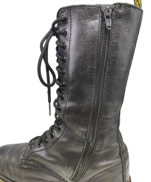 Dr.Martens（ドクターマーチン）Dr.Martens (ドクターマーチン) 14ホールブーツ ブラック サイズ: UK4の古着・服飾アイテム