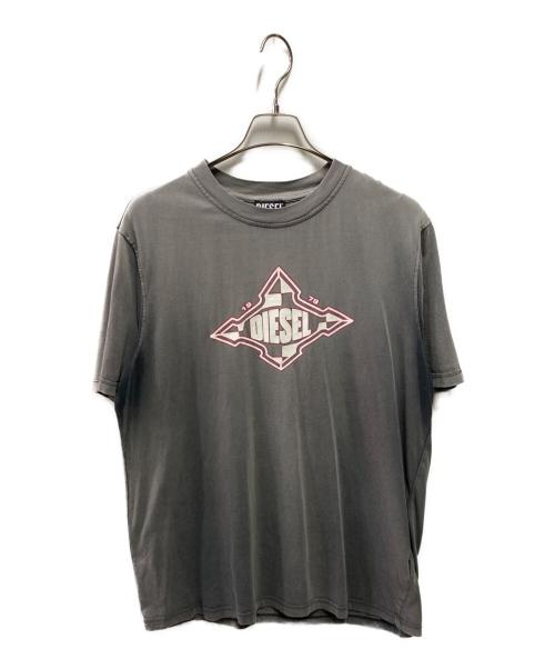 DIESEL（ディーゼル）DIESEL (ディーゼル) Tシャツ グレー サイズ:Lの古着・服飾アイテム