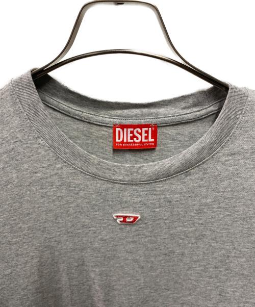 DIESEL（ディーゼル）DIESEL (ディーゼル) Tシャツ グレー サイズ:Lの古着・服飾アイテム