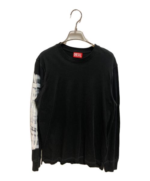 DIESEL（ディーゼル）DIESEL (ディーゼル) Tシャツ ブラック サイズ:Ｍの古着・服飾アイテム