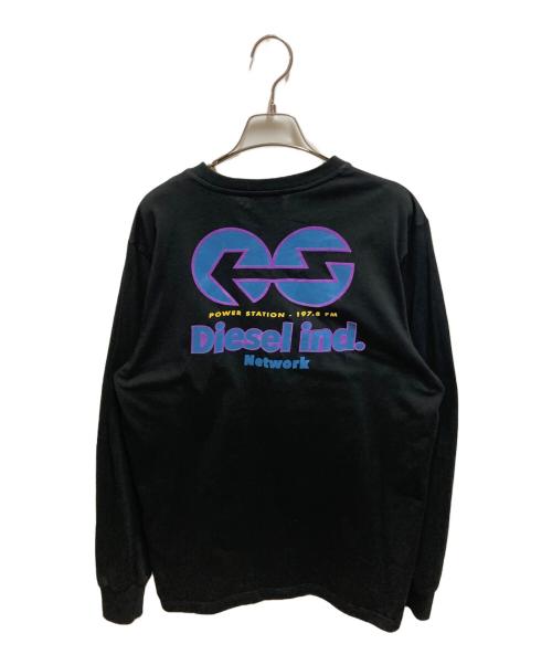 DIESEL（ディーゼル）DIESEL (ディーゼル) Tシャツ ブラック サイズ:Ｍの古着・服飾アイテム