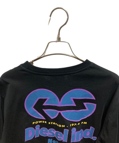 DIESEL（ディーゼル）DIESEL (ディーゼル) Tシャツ ブラック サイズ:Ｍの古着・服飾アイテム