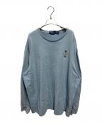 POLO RALPH LAURENポロ・ラルフローレン）の古着「ポロベア刺繍Tシャツ」｜ブルー