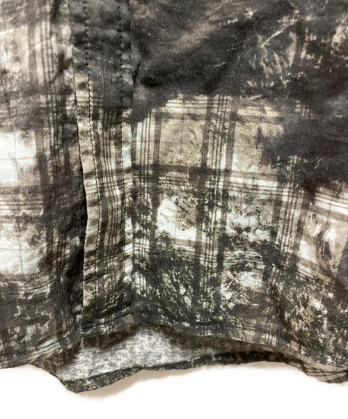 DIESEL（ディーゼル）DIESEL (ディーゼル) S-Umbe-Ssl-Globe Shirt ブラウン サイズ:48の古着・服飾アイテム