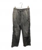 DIESELディーゼル）の古着「D-MARTIANS TRACK Sweat Jeans」｜ブラック