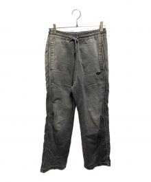 DIESEL（ディーゼル）の古着「D-MARTIANS TRACK Sweat Jeans」｜ブラック