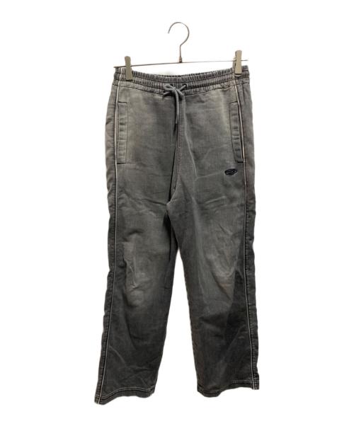 DIESEL（ディーゼル）DIESEL (ディーゼル) D-MARTIANS TRACK Sweat Jeans ブラック サイズ:ＸＸＳの古着・服飾アイテム