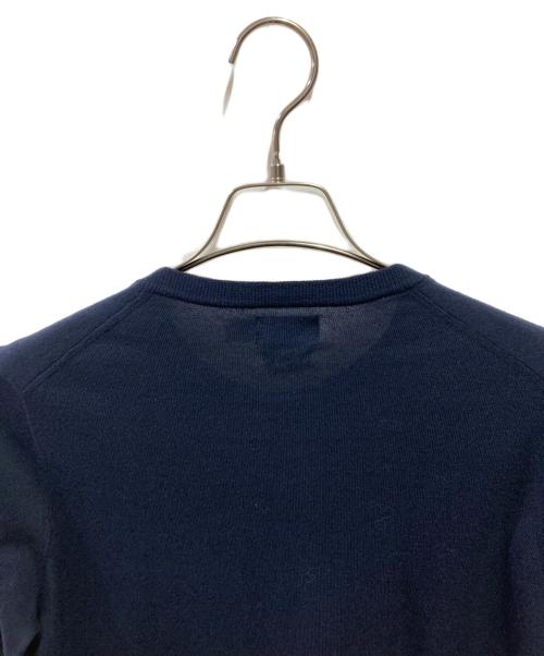 POLO RALPH LAUREN（ポロ・ラルフローレン）POLO RALPH LAUREN (ポロ・ラルフローレン) 丸襟カーディガン ネイビー サイズ:Ｓの古着・服飾アイテム