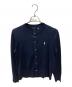 POLO RALPH LAUREN（ポロ・ラルフローレン）の古着「丸襟カーディガン」｜ネイビー