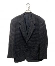 COMME des GARCONS HOMME（コムデギャルソン オム）の古着「千鳥柄2Bジャケット」｜ブラック