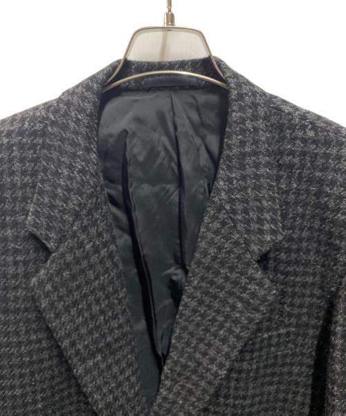 COMME des GARCONS HOMME（コムデギャルソン オム）COMME des GARCONS HOMME (コムデギャルソン オム) 千鳥柄2Bジャケット ブラック サイズ:Sの古着・服飾アイテム