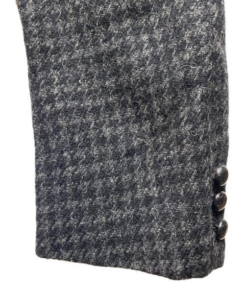 COMME des GARCONS HOMME（コムデギャルソン オム）COMME des GARCONS HOMME (コムデギャルソン オム) 千鳥柄2Bジャケット ブラック サイズ:Sの古着・服飾アイテム