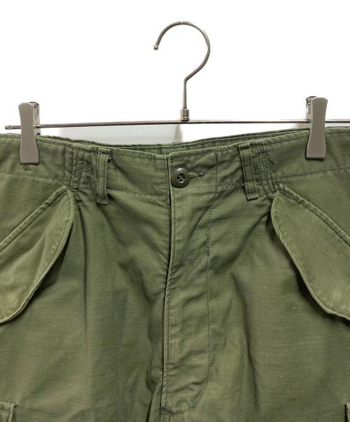 US ARMY（ユーエスアーミー）US ARMY (ユーエスアーミー) 70s Ｍ-65カーゴパンツ グリーン サイズ:Sの古着・服飾アイテム