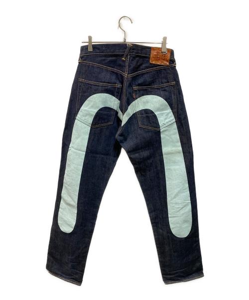 EVISU（エヴィス）EVISU (エヴィス) №2 ビッグカモメデニムパンツ インディゴ サイズ:32×35の古着・服飾アイテム