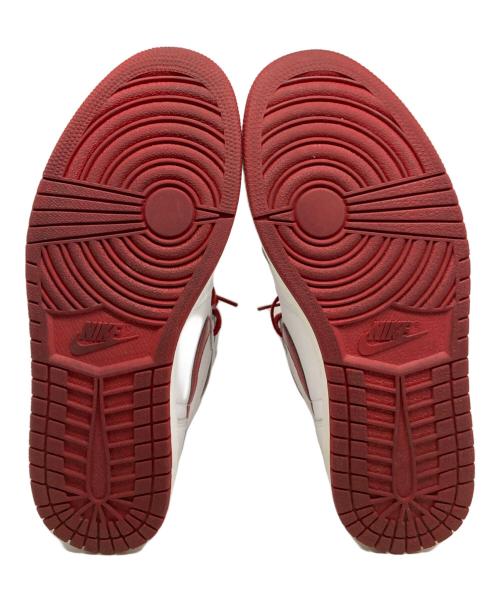 NIKE（ナイキ）NIKE (ナイキ) HIGH OG METALLIC RED ハイカットスニーカー ホワイト×レッド サイズ:28㎝の古着・服飾アイテム