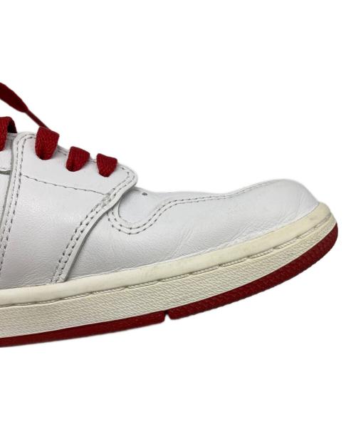 NIKE（ナイキ）NIKE (ナイキ) HIGH OG METALLIC RED ハイカットスニーカー ホワイト×レッド サイズ:28㎝の古着・服飾アイテム