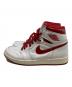NIKE (ナイキ) HIGH OG METALLIC RED ハイカットスニーカー ホワイト×レッド サイズ:28㎝：8000円