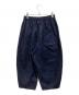 KAGURE (カグレ) 24SS デニムボリュームパンツ インディゴ サイズ:FREE：8000円