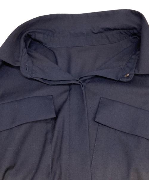 SOEJU（ソージュ）SOEJU (ソージュ) ロングシャツワンピース ネイビー サイズ:Freeの古着・服飾アイテム