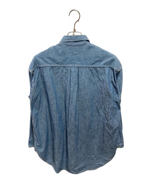 Americana（アメリカーナ）Americana (アメリカーナ) シャンブレーシャツ インディゴ サイズ:サイズ詳細参照の古着・服飾アイテム