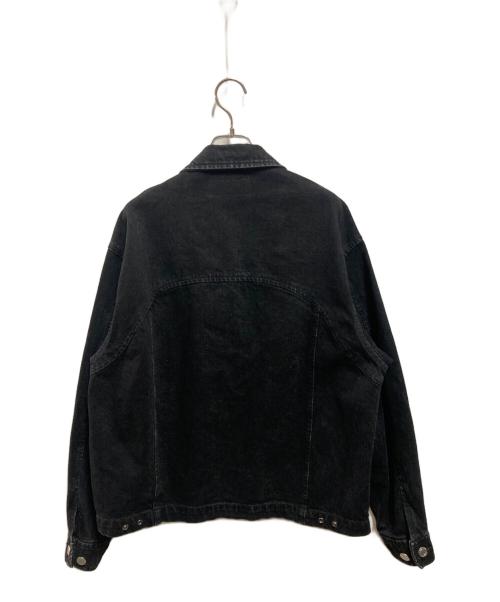 PUBLIC TOKYO（パブリックトウキョウ）PUBLIC TOKYO (パブリックトウキョウ) PUBLIC DENIM BLOUSON ブラック サイズ:1の古着・服飾アイテム