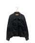 PUBLIC TOKYO（パブリックトウキョウ）の古着「PUBLIC DENIM BLOUSON」｜ブラック