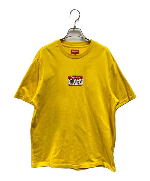 SUPREME（シュプリーム）SUPREME (シュプリーム) Gonz Nametag S/S Top イエロー サイズ:Ｌの古着・服飾アイテム