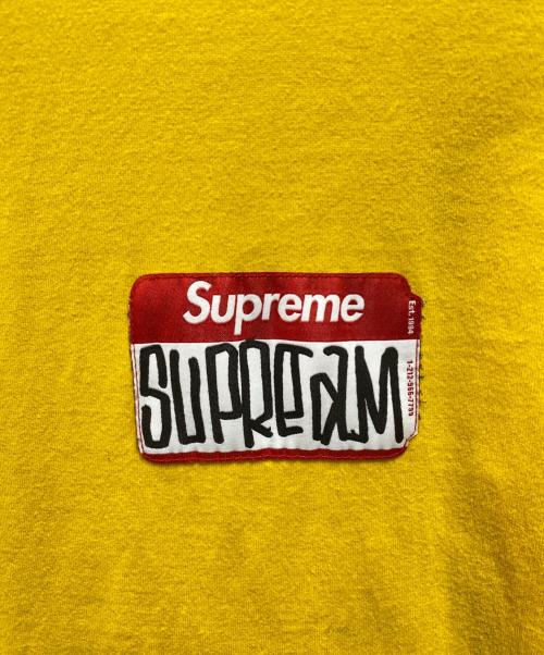 SUPREME（シュプリーム）SUPREME (シュプリーム) Gonz Nametag S/S Top イエロー サイズ:Ｌの古着・服飾アイテム