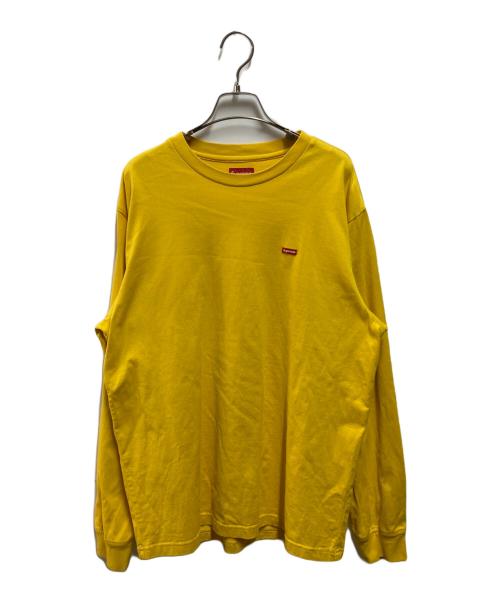 SUPREME（シュプリーム）SUPREME (シュプリーム) small box logo l/s tee イエロー サイズ:Mの古着・服飾アイテム
