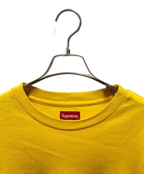 SUPREME（シュプリーム）SUPREME (シュプリーム) small box logo l/s tee イエロー サイズ:Mの古着・服飾アイテム