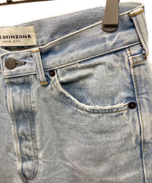 THE SHINZONE（ザ シンゾーン）THE SHINZONE (ザ シンゾーン) NEW YORKER DENIM PANTS ダメージデニムパンツ インディゴ サイズ:36の古着・服飾アイテム