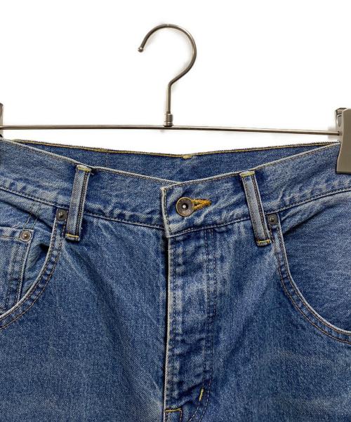 amok（アモク）amok (アモク) チェーンダメージデニムパンツ インディゴ サイズ:Ｍの古着・服飾アイテム