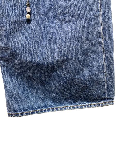 amok（アモク）amok (アモク) チェーンダメージデニムパンツ インディゴ サイズ:Ｍの古着・服飾アイテム