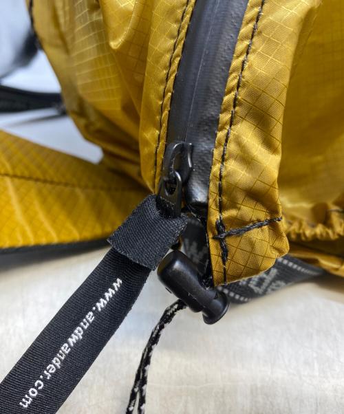 and wander（アンドワンダー）and wander (アンドワンダー) sil daypack ベージュの古着・服飾アイテム