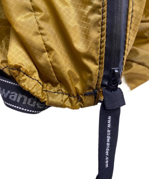 and wander（アンドワンダー）and wander (アンドワンダー) sil daypack ベージュの古着・服飾アイテム