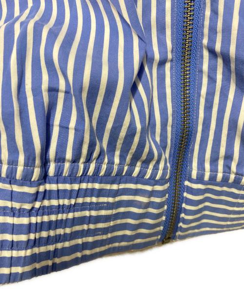 POLO RALPH LAUREN（ポロ・ラルフローレン）POLO RALPH LAUREN (ポロ・ラルフローレン) ストライプジャケット ブルー サイズ:Ｍの古着・服飾アイテム