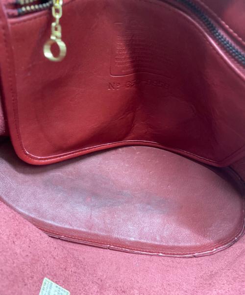 COACH（コーチ）COACH (コーチ) バッグ レッドの古着・服飾アイテム
