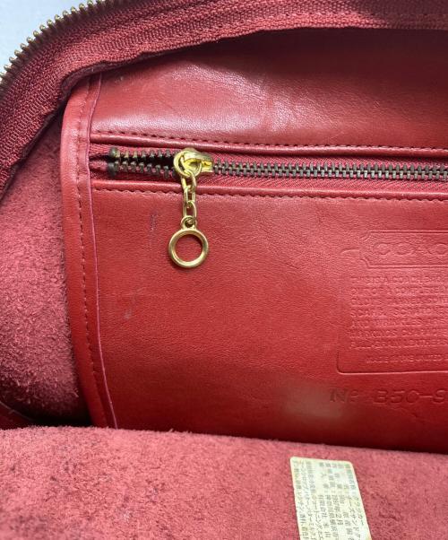 COACH（コーチ）COACH (コーチ) バッグ レッドの古着・服飾アイテム